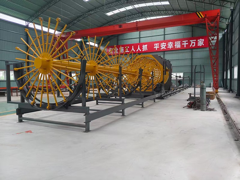 重庆沿江南线高速公路-钢筋笼滚焊机-(5)