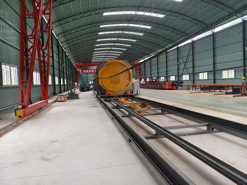 重庆沿江南线高速公路-钢筋笼滚焊机