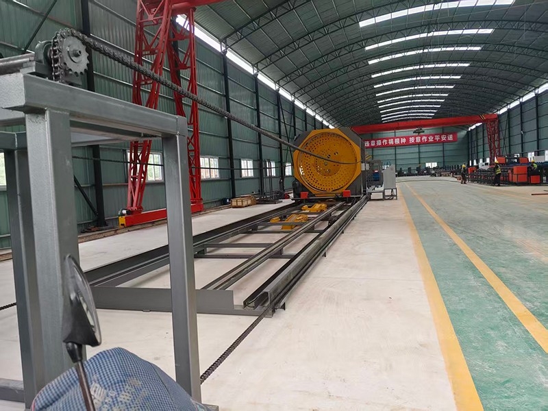 重庆沿江南线高速公路-钢筋笼滚焊机