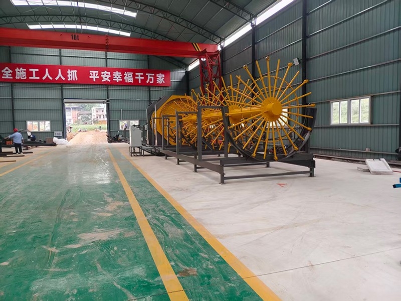 重庆沿江南线高速公路-钢筋笼滚焊机